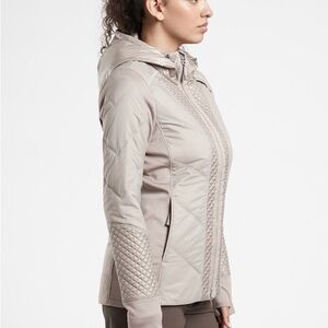 ATHLETA Women’s Hooded Rock Ridge Primaloft Jacket Excellent Condition M